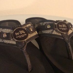Coach “Jasmine” Sandals